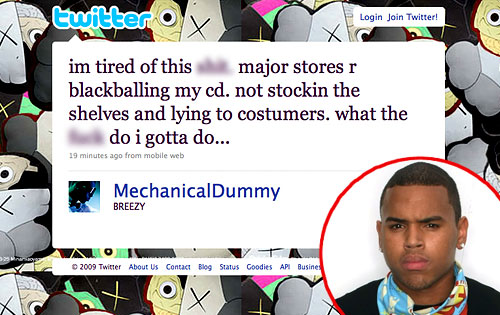 Chris Brown, Twitter Chris Brown, Twitter